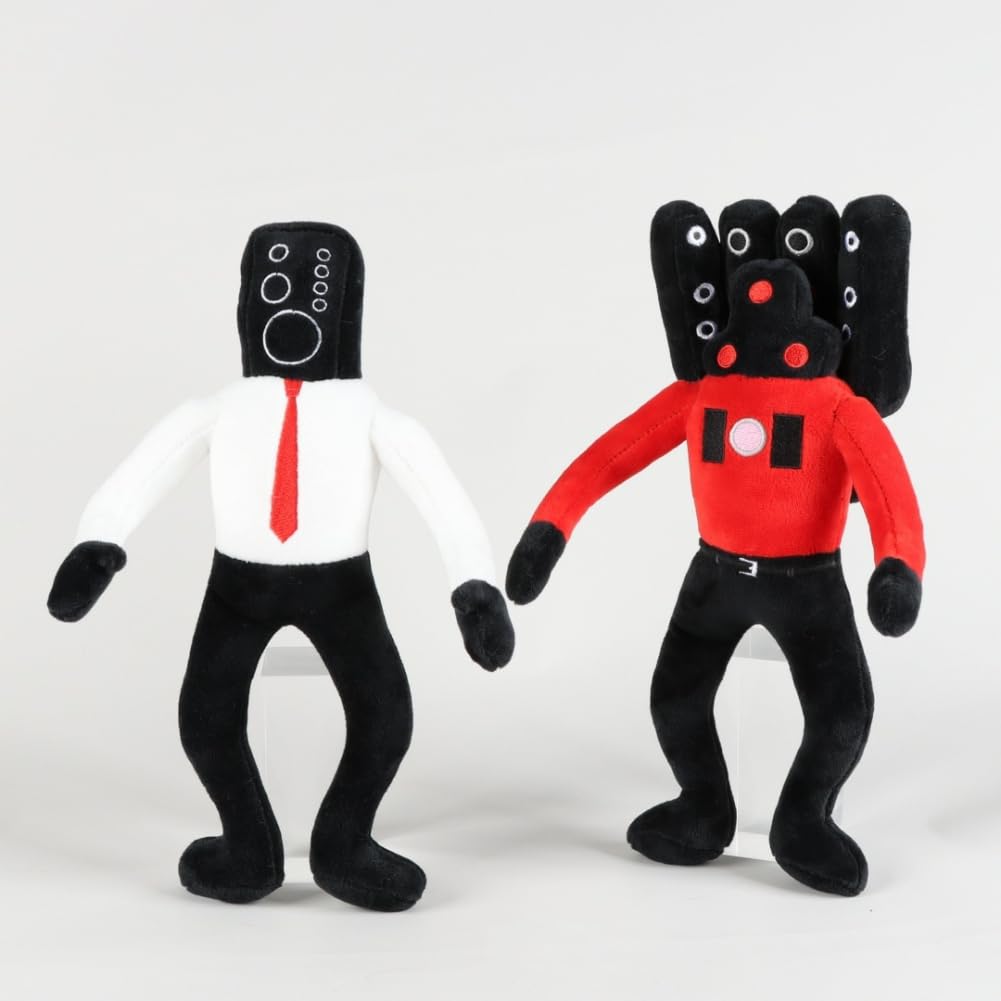 Amazon.co.jp: ARCNT Skibidi トイレぬいぐるみセット 4ピース